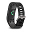 Garmin vivosmart HR+ черно-серые большой размер