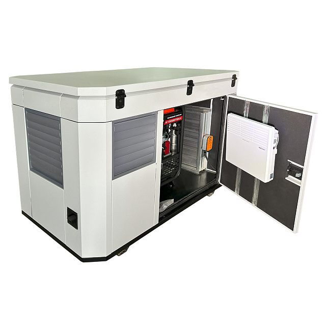 FUBAG BS 17000 A ES в тихом зимнем кожухе 1600 RAL 7035 - бензиновый генератор