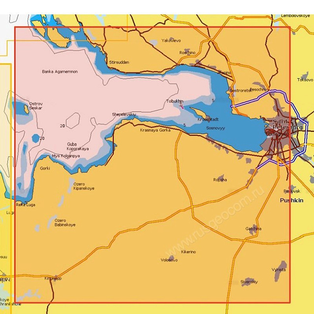 Карта Navionics 5G295S