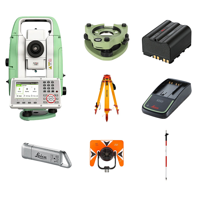 Комплект Leica TS03 R500 (5") c Leica GDF311, Leica GEB364, Leica GKL311 (GEB221,GEB211), Leica MS1, RGK SJW60, RGK Optima и RGK CLS25-SL