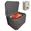 A-iPower A7000EAX в тихом зимнем кожухе 1200 RAL 8019 + блок автозапуска A-iPower 400 В, 25 А