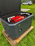 A-iPower A9000EAX в супертихом зимнем кожухе 1400SS RAL 7024 + блок автозапуска A-iPower 230В/400В 100А 8 ПИН