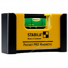 STABILA Pocket Pro Magnetic с чехлом на пояс на блистере