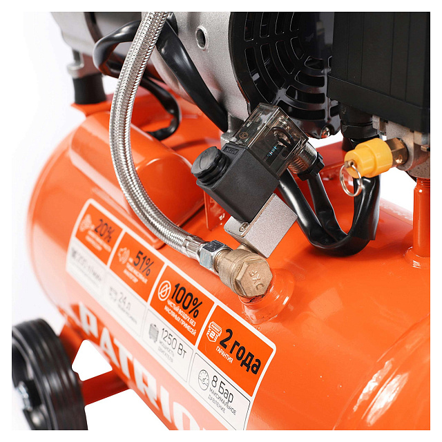 Patriot WO 24-220 - безмасляный компрессор