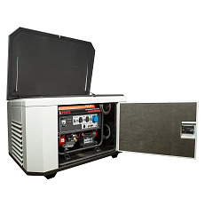 Генератор A-iPower A8000EAX в супер тихом зимнем кожухе 1400SS RAL 7035