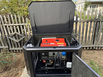 A-iPower A6000EAX в супертихом зимнем кожухе 1400SS RAL 7035