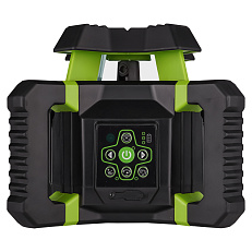 RGK SP-312G - ротационный нивелир (ротационный / зелёный луч / диаметр до 500 м с приемником / ±0,125 мм / АКБ)