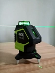 RGK PR-81G - лазерный уровень (360° / зелёный луч / 80м с приемником)