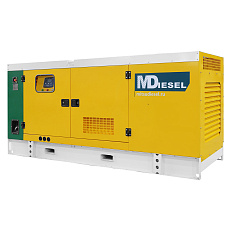 Дизельный генератор MitsuDiesel МД АД-150С-Т400-1РКМ29 в шумозащитном кожухе