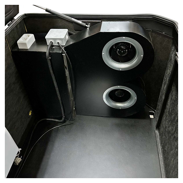 FUBAG BS 7500 A ES в супертихом зимнем кожухе 1400SS RAL 7024 - бензиновый генератор