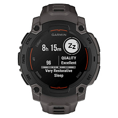 Garmin Instinct E Black 45mm c угольно-черным ремешком