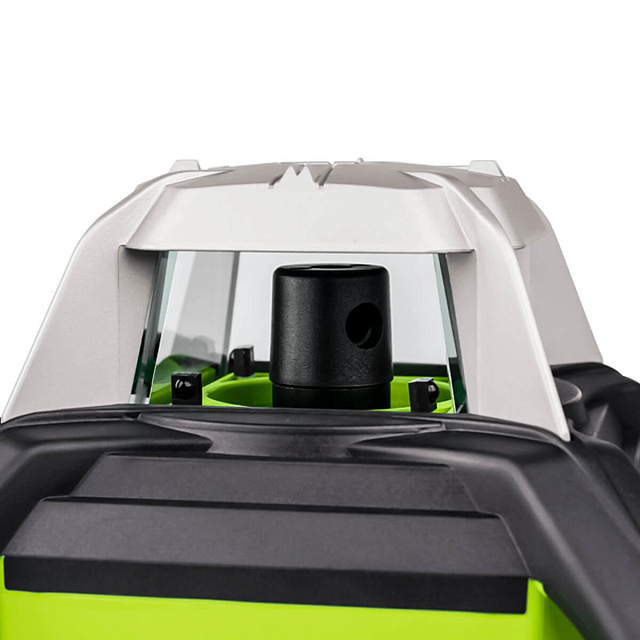 RGK SP-610G с калибровкой - ротац. нивелир (ротационный/зелёный луч/450м с приемником/±0,1 мм/АКБ)