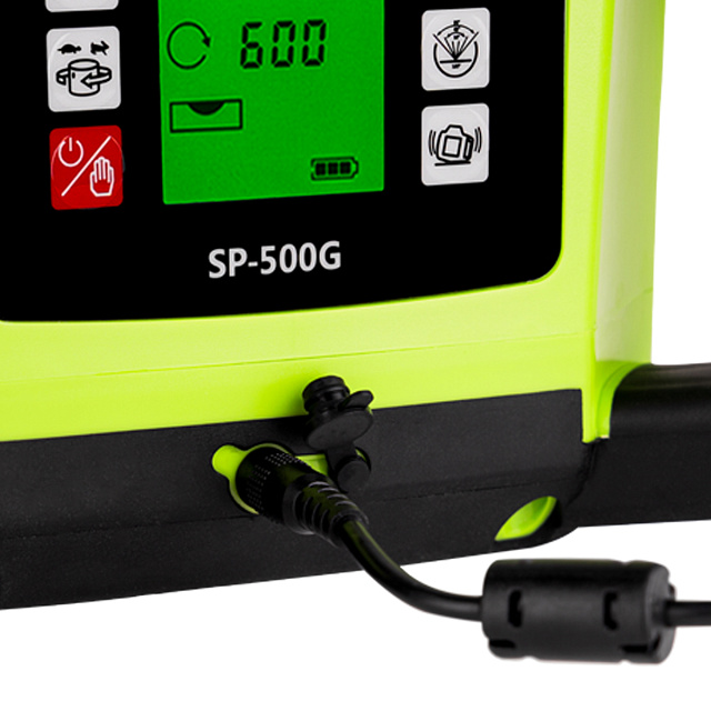 RGK SP-500G - ротационный нивелир (ротационный / зеленый луч / 900м с приемником / АКБ)