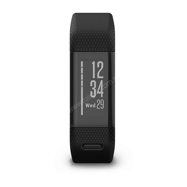 Garmin vivosmart HR+ черно-серые большой размер