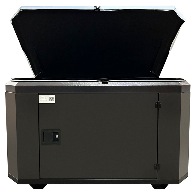 SUNREKA G7500EAX в супертихом зимнем кожухе 1400SS RAL 8019 - бензиновый генератор