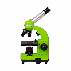 школьный Микроскоп Bresser Junior Biolux SEL 40–1600x, зеленый