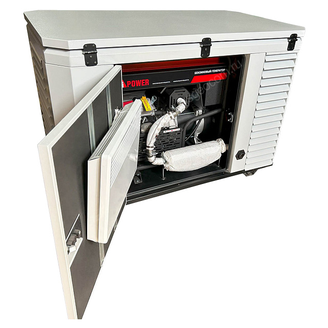 FUBAG BS 14000 A ES в супертихом зимнем кожухе 1700SS RAL 7035 - бензиновый генератор