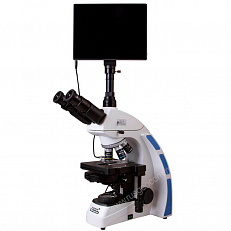 Levenhuk MED D45T LCD – тринокулярный микроскоп с 5-мегапиксельной камерой