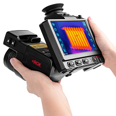 RGK TL-640 Pro в комплекте с телеобъективами 12° и  6° - тепловизор