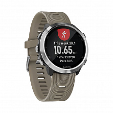 часы Garmin Forerunner 645 с песочным ремешком