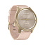 gps Часы Garmin Vivomove Style светло-золотистый с розовым плетеным нейлоновым ремешком
