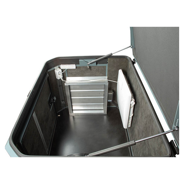 SUNREKA G6500EAX в тихом зимнем кожухе 1200 RAL 7024 - бензиновый генератор