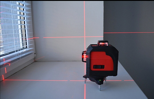 RGK PR-3M - лазерный уровень 3D (360° / красный луч / 20м)