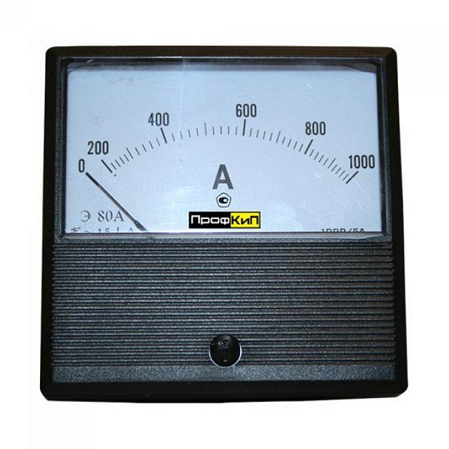 Амперметр щитовой переменного тока ПрофКиП Э80А (150 А)