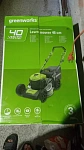 Greenworks GD40LM46SP бесщеточная, 40V  - аккумуляторная газонокосилка