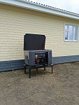 Тихий зимний кожух для генератора 1200 RAL 8019