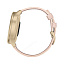 smart Часы Garmin Vivomove Style светло-золотистый с розовым плетеным нейлоновым ремешком