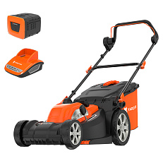 YARD FOX EL 4045 B SET 40V - аккумуляторная газонокосилка