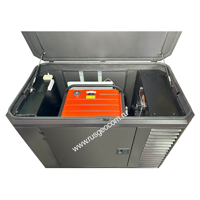 A-iPower A17000EAX - генератор в супертихом зимнем кожухе 1700SS RAL 8019 + блок автозапуска A-iPower 230В/400В 100А 8 ПИН