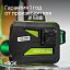 RGK PR-3G + штанга-упор - лазерный нивелир 3d с зеленым лучом