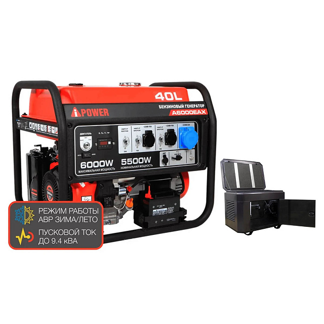Бензиновый генератор A-iPower A6000EAX