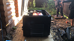 A-iPower A9000EAX в супертихом зимнем кожухе 1400SS RAL 8019 + блок автозапуска A-iPower 230 В, 50 А