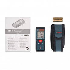 Комплектация лазерной рулетки Bosch GLM 40 Professional