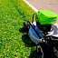 Greenworks LM221S бесщеточная, 82V с АКБ 5 Ач + ЗУ 4А - аккумуляторная газонокосилка самоходная
