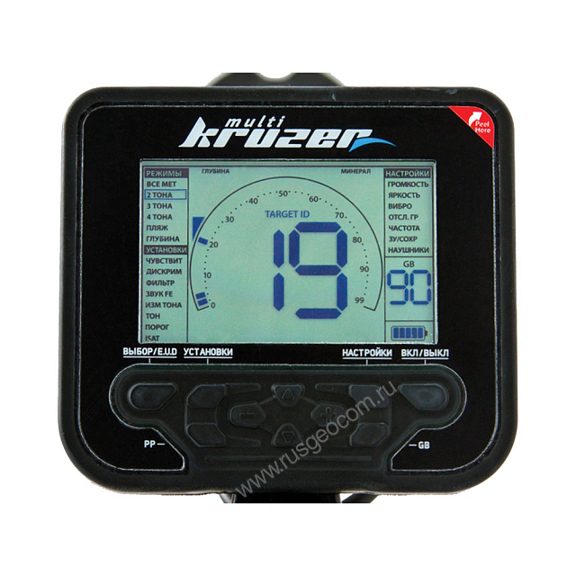 экран Nokta Makro Kruzer Multi K2