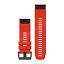 Ремешок сменный Garmin QuickFit 26 мм (силикон) красный