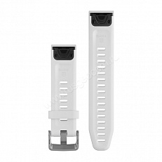 Ремешок сменный Garmin QuickFit 20 мм (силикон) белый