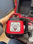 RGK SP-310 + элевационный штатив RGK SH-170 + рейка RGK LR-2 + дальномер RGK DL100 - ротационный нивелир с красным лучом