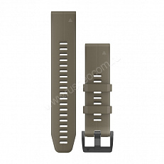 Ремешок сменный Garmin QuickFit 22 мм (силикон) светло-коричневый