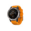 GPS-часы Garmin Fenix 5 PLUS Sapphire титановые с оранжевым ремешком_2