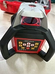 RGK SP-610 + элевационный штатив RGK SH-170 + рейка RGK LR-2 + дальномер RGK DL100 - ротационный нивелир с красным лучом