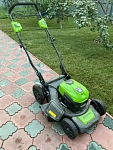 Greenworks GD40LM46SPK4 бесщеточная, 40V с АКБ 4 Ач + ЗУ 2А - аккумуляторная газонокосилка