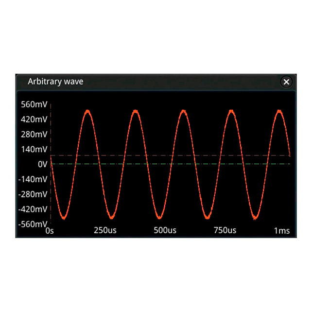 Опция одноканального генератора сигналов MSO5000-E-AWG