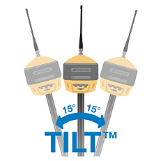 Применение новейшей технологии TILT в приемнике Topcon Hiper HR