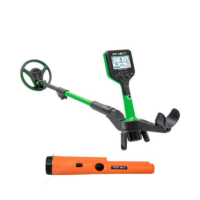 металлоискатель Nokta Makro Mini Hoard Base + пинпоинтер RGK MD-5