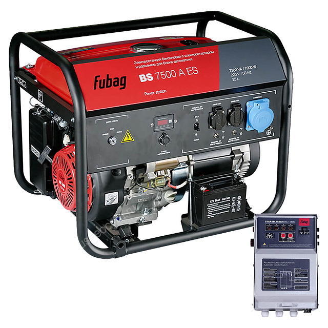 FUBAG BS 7500 A ES - бензиновый генератор